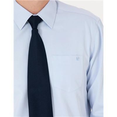 Açık Mavi Regular Fit Uzun Kollu Basic Gömlek