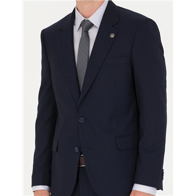 Lacivert Slim Fit Takım Elbise