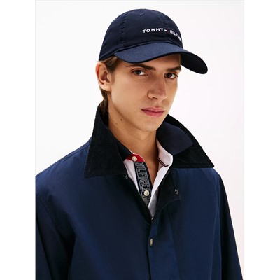 Embroidered Tommy Logo Baseball Cap