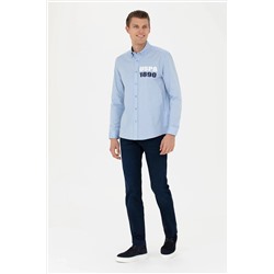 Erkek Lacivert Jean Pantolon