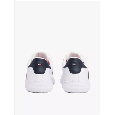 Stripe Leather Cupsole Sneaker