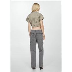 Jeans cargo bolsillos