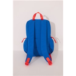 Mochila viaje nylon azul