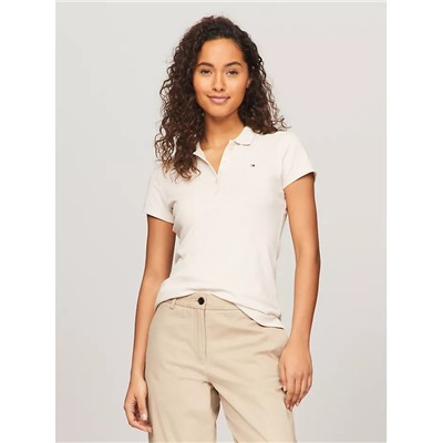 TOMMY HILFIGER SLIM FIT STRETCH COTTON POLO