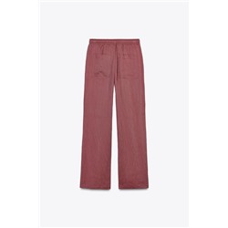 STRAIGHT TROUSERS WITH DRAWSTRING