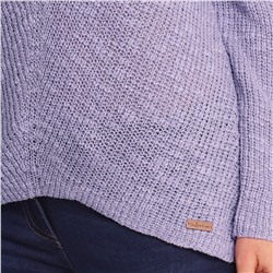 Damen Strickpullover mit V-Ausschnitt