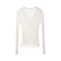 Jersey de lana Blanco