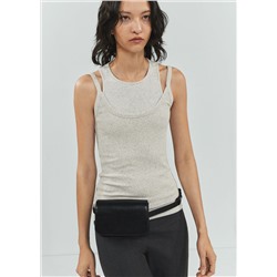 Top tirantes cuello escotado