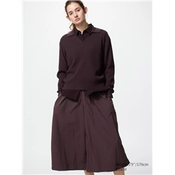 Washable Knit Polo Jumper