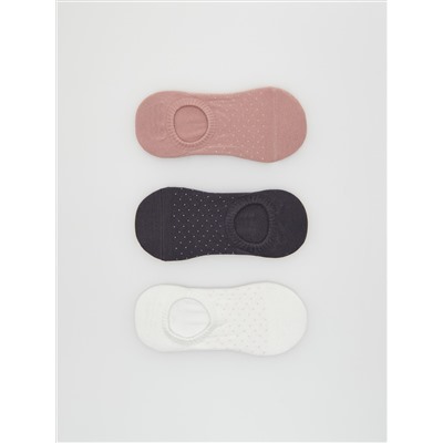 3er-Pack Füßlinge