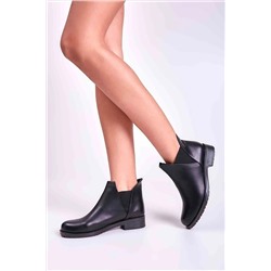 Bambi Siyah Kadın Bot & Bootie M0641430109