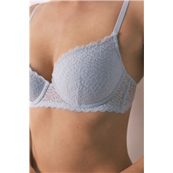 Sujetador GORGEOUS push up encaje azul