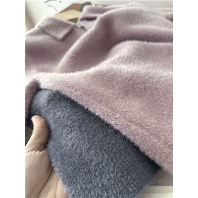 Женский мягкий укороченный пуловер из пушистой пряжи с короткими рукавами и молнией ZAR*A ОРИГИНАЛ!