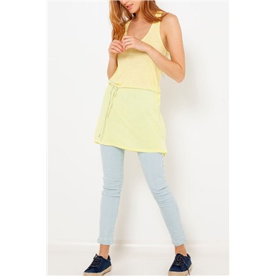Camiseta de tirantes Amarillo