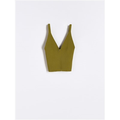 Top im Pullover-Stil