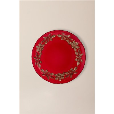 Albero Pasta Tabağı  - 21 cm - Kırmızı