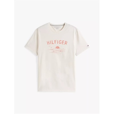 Hilfiger Wave Logo T-Shirt
