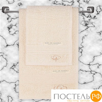 Пол-Нк-бж-КТ Nicole (беж) Комп. Полотенец 50х90 и 70х140