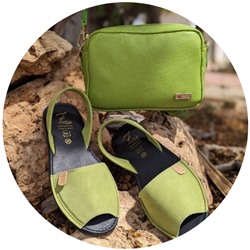 Ab.Zapatos • 3106-8 • pistacho+Pelle 21-20 (370) manzana