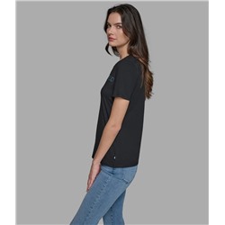 IRRIDESCENT LOGO TEE