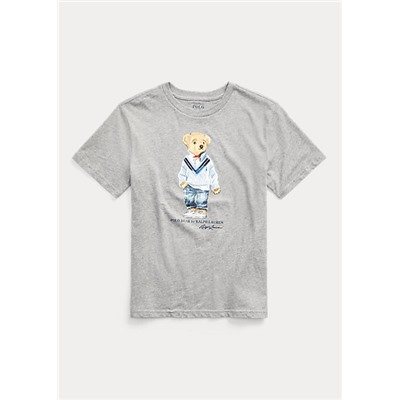 Boys 8-20 Polo Bear Cotton Jersey Tee