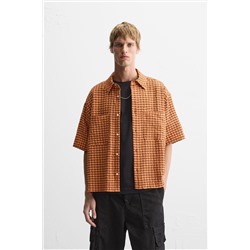 CAMISA SEERSUCKER CUADROS