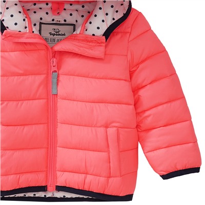 Baby Steppjacke mit Kapuze