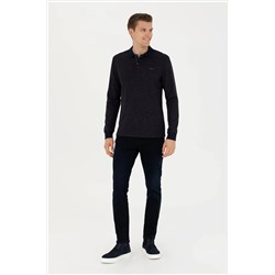 Erkek Lacivert Sweatshirt