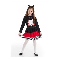 Denokids Cute Heart Kız Etek Takım CFF-21S1-029