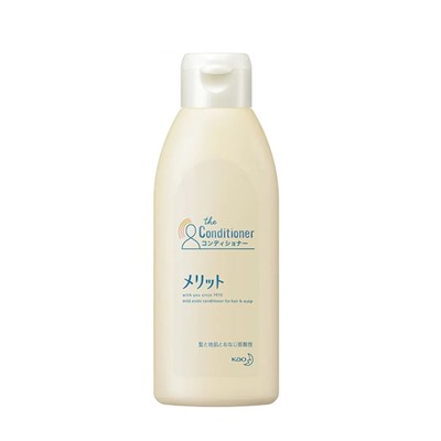 KAO Merit Кондиционер для волос бессиликоновый Non-Silicone Floral с разглаживающим эффектом 200 мл