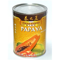Папайя кусочками в сиропе