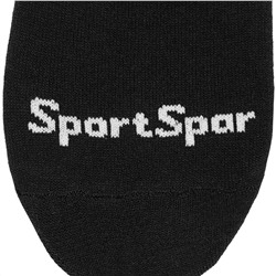 SportSpar.de "Sparlinge" Füßlinge Sneaker Socken 3 Paar schwarz