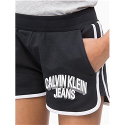GIRLS LOGO TRACK SHORTS