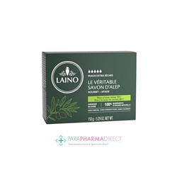 Laino Savon d'Alep Peaux Extra Sèches Nourrit & Apaise 150g