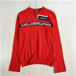 Повседневный вязанный свитер  KARL LAGERFEL*D ОРИГИНАЛ!