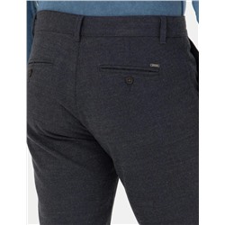 Antrasit Slim Fit Kanvas Pantolon
