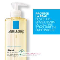 La Roche Posay Lipikar Huile Lavante AP+ - Relipidante Anti-Irritations Anti-Grattage 2x400mlLot  × 2