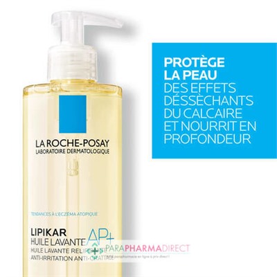 La Roche Posay Lipikar Huile Lavante AP+ - Relipidante Anti-Irritations Anti-Grattage 400ml
