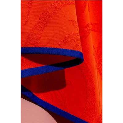 Palmie %100 Pamuk Plaj Havlusu - Turuncu - 70x150 cm