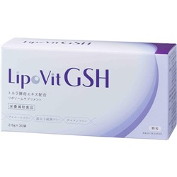 Липосомальный быстрорастворимый напиток С ГЛУТАТИОНОМ LipoVit GSH на 30 дней