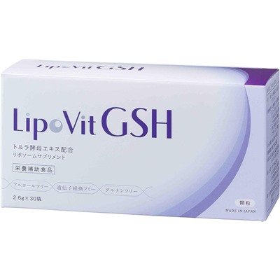 Липосомальный быстрорастворимый напиток С ГЛУТАТИОНОМ LipoVit GSH на 30 дней
