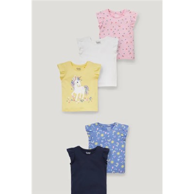 Multipack 5er - Kurzarmshirt
