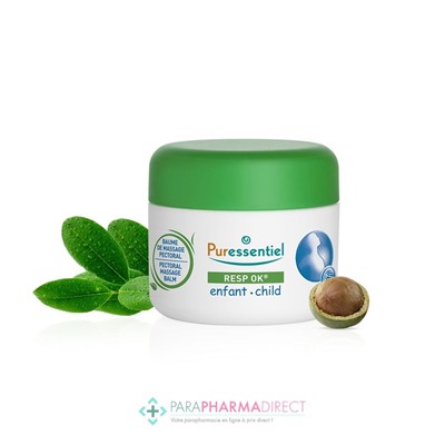 Puressentiel Resp OK Baume de Massage Pectoral Enfant 60ml