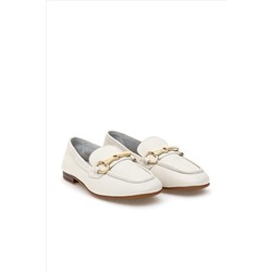 Kadın Krem Loafer