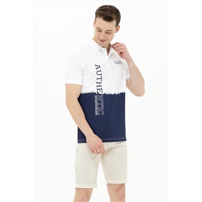 Erkek Lacivert Polo Yaka Tişört