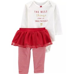 Carter's | Baby 2-Piece Holiday Bodysuit & Tutu Pant Set