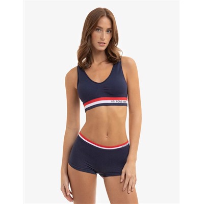 5 PACK SIGNATURE STRIPE SEAMLESS BOY SHORTS