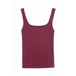 Camiseta de tirantes Burdeos