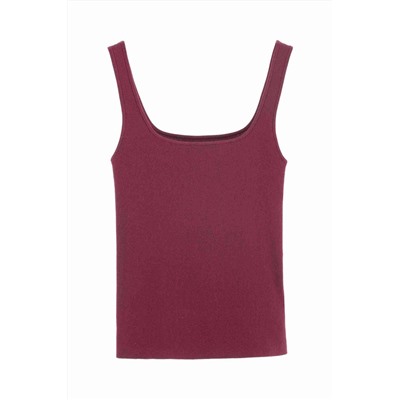 Camiseta de tirantes Burdeos