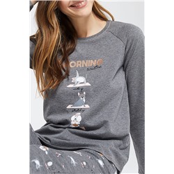 Camiseta Poppy Antracita